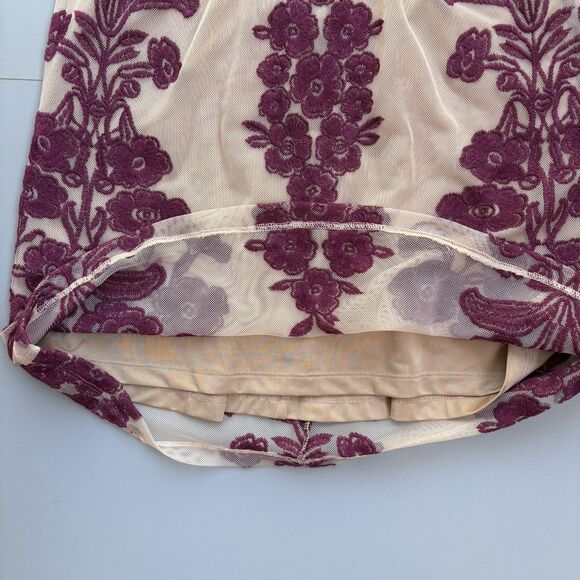 FOR LOVE & LEMONS Size XS Temecula Embroidered Mesh Mini Dress Fairy Whimsigoth - Picture 9 of 11